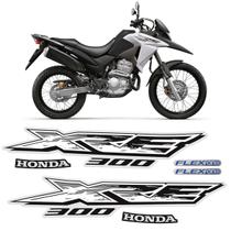 Adesivos P/ Xre 300 2017 2018 Moto Preta + Flexone Genérico