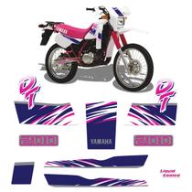 Adesivos P/ Yamaha DT 200 92/93 Laterais Frontal Moto Branca Adesivos P/ Yamaha DT 200 92/93 Laterais Frontal Moto Branca