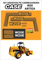 Adesivos Pá Carregadeira Case W20E