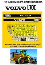 Adesivos Pá Carregadeira Volvo L70C