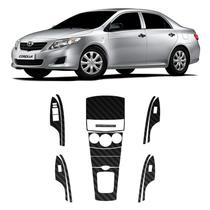 Adesivos Painel Corolla 2009/2012 Carbono Automático/manual Adesivos Painel Corolla 2009/2012 Carbono Automático/manual