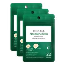 Adesivos para acne BREYLEE Tea Tree Pimple Patches 66 unidades