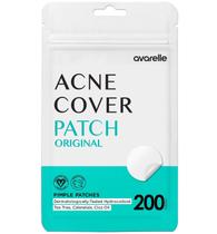 Adesivos para acne e espinhas, hidrocolóide AVARELLE com melaleuca, 200 quilates