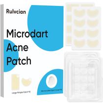 Adesivos para acne Rulvcian Microdart para rosto 18 unidades e 16 unidades Adesivos para acne Rulvcian Microdart para rosto 18 unidades e 16 unidades