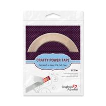 Adesivos para álbuns de recortes Crafty Power Fita dupla face de 1/4 de polegada Adesivos para álbuns de recortes Crafty Power Fita dupla face de 1/4 de polegada