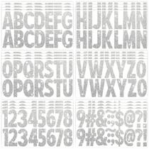 Adesivos para cartas Metsyth Glitter Big Font 2,5 polegadas 376 unidades Adesivos para cartas Metsyth Glitter Big Font 2,5 polegadas 376 unidades