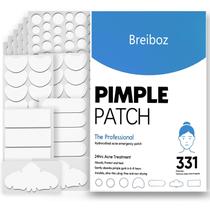 Adesivos para espinhas Breiboz Large para rosto com melaleuca e ácido salicílico