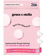Adesivos para espinhas Grace & Stella Hydrocolloid (216 unidades)