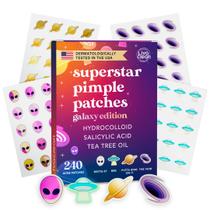 Adesivos para espinhas LivaClean Superstar 240CT Galaxy Edition Adesivos para espinhas LivaClean Superstar 240CT Galaxy Edition