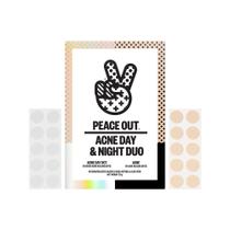 Adesivos para espinhas PEACE OUT Acne Day & Night Duo 20 Dots