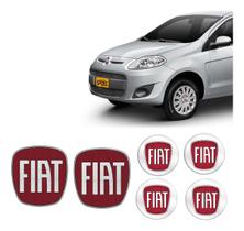 Adesivos Para Fiat Novo Palio 2012/2017 Vermelho - Genérico Adesivos Para Fiat Novo Palio 2012/2017 Vermelho - Genérico