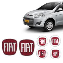 Adesivos Para Fiat Novo Palio 2012/2017 Vermelho - Genérico Adesivos Para Fiat Novo Palio 2012/2017 Vermelho - Genérico