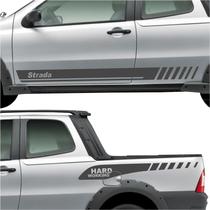 Adesivos Para Fiat Strada Hard Working Cabine Dupla Cor Grafite Adesivos Para Fiat Strada Hard Working Cabine Dupla Cor Grafite