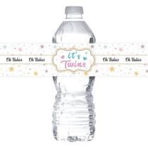 Adesivos para garrafas de água MonMon & Craft It's Twins (conjunto de 32) Adesivos para garrafas de água MonMon & Craft It's Twins (conjunto de 32)