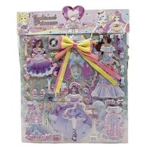 Adesivos para meninas, roupas infantis, adesivos 3D fofos