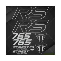 Adesivos Para Motocicleta Triumph Street Triple 765 RS, Emblema De Tanque À Prova d'Água, Acessórios