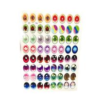 Adesivos Para Olhos De Boneca Labubu V1v3 De 17cm, DIY Modificado, Material De Tecido Para