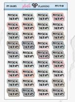 Adesivos para Planner de Fisioterapia Cores Mistas 14 x 22 cm Adesivos para Planner de Fisioterapia Cores Mistas 14 x 22 cm