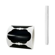 Adesivos Para Quadro Negro 120 Peças Removíveis Apagáveis À Prova d'Água Etiquetas Para Quadro Negro