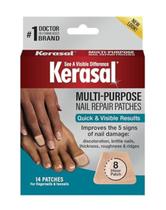 Adesivos para Reparo de Unhas Kerasal - 14 Unidades