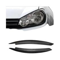 Adesivos Para Sobrancelhas De Faróis Do VW Golf 6 MK6 VI GTI GTR GTD 2008-2013, Acessórios De Adesivos Para Sobrancelhas De Faróis Do VW Golf 6 MK6 VI GTI GTR GTD 2008-2013, Acessórios De