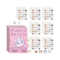 Adesivos Para Tratamento De Acne Em Forma De Gato 600pcs Patch Invisível Para Remoção De Espinhas