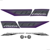 Adesivos Para Yamaha Fazer 250 Ys 2011 + Emblemas Resinados