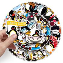 Adesivos Penguins, vinil impermeável, anime, 50 unidades/lote Adesivos Penguins, vinil impermeável, anime, 50 unidades/lote
