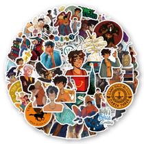 Adesivos Percys Jacksons Anime 60 peças em PVC impermeável Adesivos Percys Jacksons Anime 60 peças em PVC impermeável