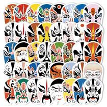 Adesivos, personagens de óperas de Pequim, 108 unidades para laptop, etc.