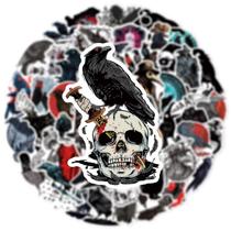 Adesivos Plague Crow Anime Cartoon Decalques 50 peças de PVC impermeáveis
