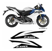 Adesivos Protetor Faixas Laterais Cbr 600f 2012/2014 Kit 10