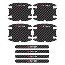 Adesivos Protetor Maçaneta P/ Linha Toyota Carbono Genérico Adesivos Protetor Maçaneta P/ Linha Toyota Carbono Genérico
