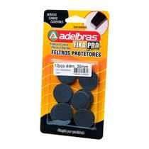 Adesivos Protetores Feltro Prático Redondo 30mm Adelbras