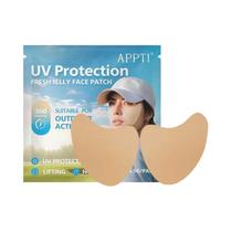 Adesivos Protetores Solares Faciais 510 Pares Anti-Suor Hidratantes Para Proteção Solar No Verão Ao