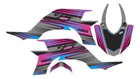 Adesivos Quadriciclo Compatível Yamaha Yfz 450 0,60mm Yh