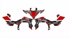 Adesivos Quadriciclo Compatível Yamaha Yfz 450R 0,60Mm