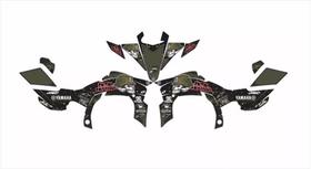 Adesivos Quadriciclo Compatível Yamaha Yfz 450R Rbull 0,