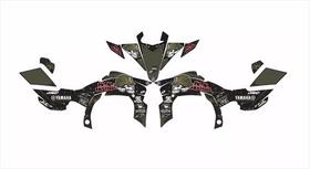 Adesivos Quadriciclo Compatível Yamaha Yfz 450r Rbull 0,