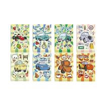 Adesivos Quebra-Cabeça Disney Carros Make-a-Face 8, 16, 32 Peças DIY Para Celular, Laptop, Bagagem,