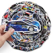 Adesivos Racing Car 51 peças e decalques coloridos para carros esportivos Adesivos Racing Car 51 peças e decalques coloridos para carros esportivos