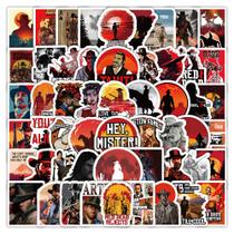 Adesivos Reds Deads Redemptions, vinil impermeável, 103 unidades