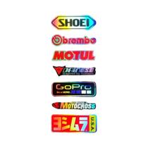 Adesivos Refletivos Coloridos Para Motocicletas E Carros, Impermeáveis E Protetores Solares,