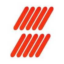 Adesivos Refletivos De Alta Visibilidade 80-100pcs, Fita De Advertência À Prova d'Água Para