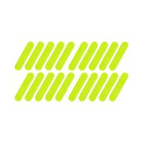 Adesivos Refletivos De Aviso Para Capacete De Motocicleta, Faixas Decorativas De Segurança Noturna