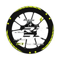 Adesivos Refletivos Para Roda De Motocicleta BMW S1000RR 17 Polegadas, Faixas De Vinil Para Aro De