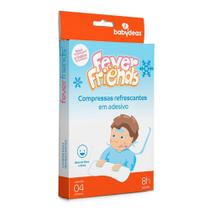 Adesivos Refrescantes Alivia Febre Compressas C/4 Adesivos - MEDHOSP