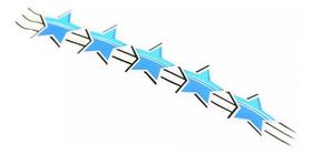 Adesivos Resinado 5 Estrelas Compatível Palio 500 Anos 07 Adesivos Resinado 5 Estrelas Compatível Palio 500 Anos 07