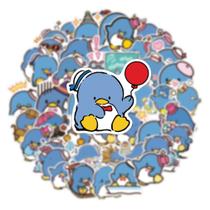 Adesivos Sam Penguins Anime, pacote de 50 peças, desenho animado decorativo Adesivos Sam Penguins Anime, pacote de 50 peças, desenho animado decorativo