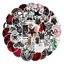 Adesivos Satanism Anime Cartoon 50 peças de PVC impermeável Adesivos Satanism Anime Cartoon 50 peças de PVC impermeável
